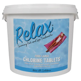 Relax Large 200g Chlorine Tablets - 5kg