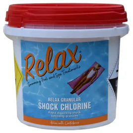 Relax Chlorine Shock granules