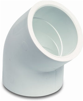 * White Elbow - 45 degrees - Imperial