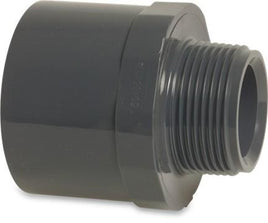 Hex Adaptor - Metric Socket/Spigot x Imp Male Thread, grey