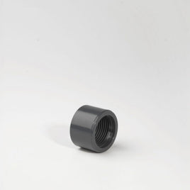 Grey threaded reducing bush 3/4" x 1/2"