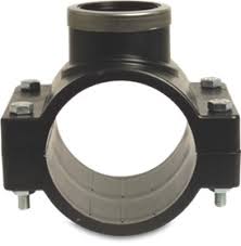 Saddle Clamp in strong Polypropylene