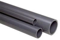 Pressure Pipe - Metric, grey - in 1m lengths